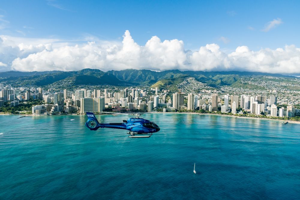 Blue Skies of Oahu Helicopter Tour