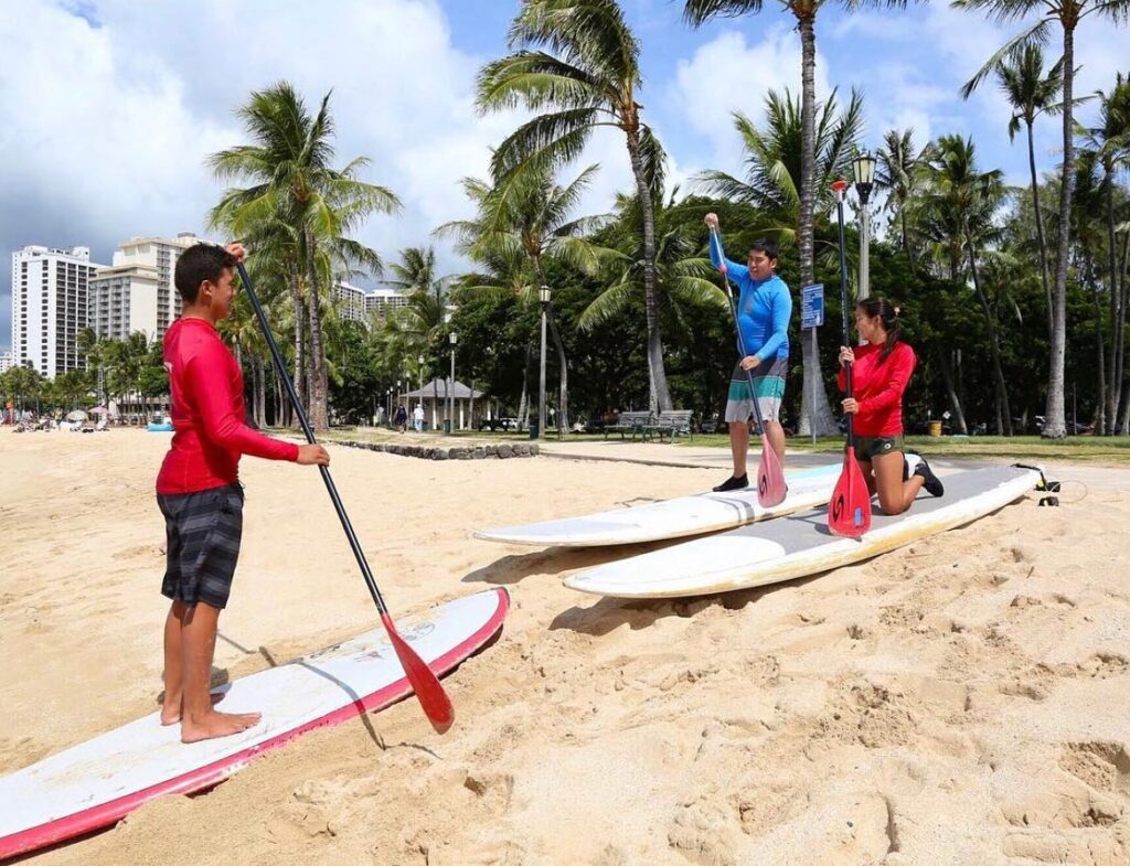 Waikiki Stand Up Paddle Lessons