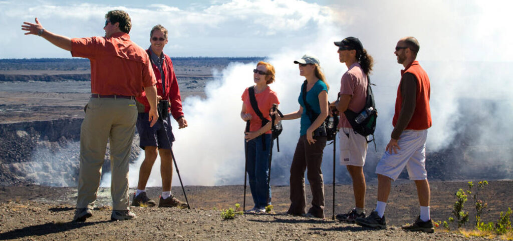 volcano hike