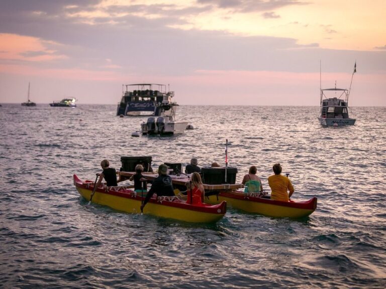 Hawaiian Double Hull Canoe Adventure