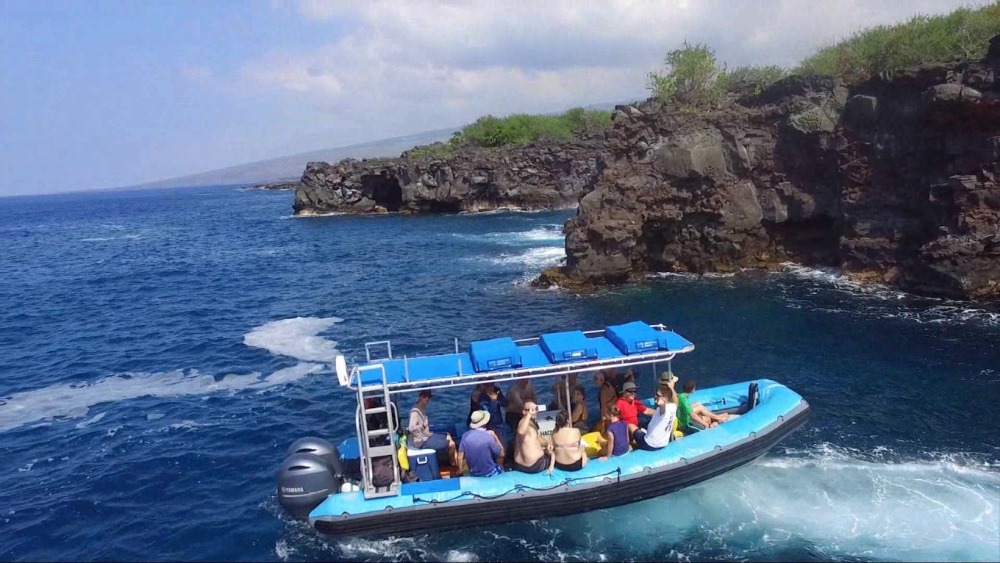 South Kona Black Sand Beaches Snorkel