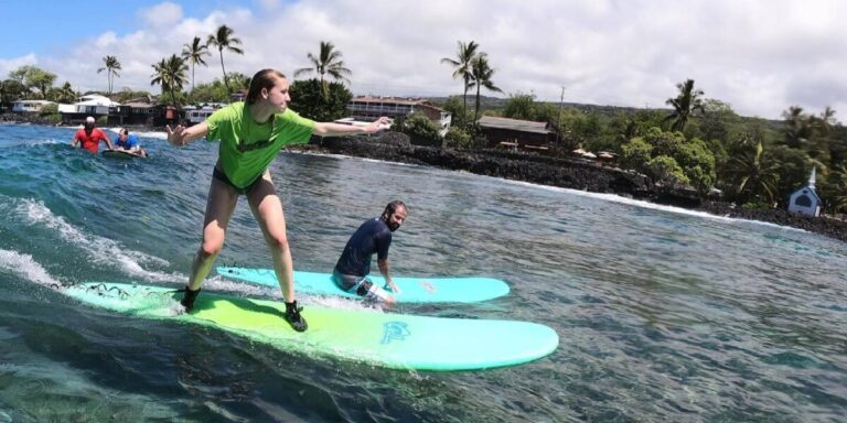 Kona Group Surf Lessons