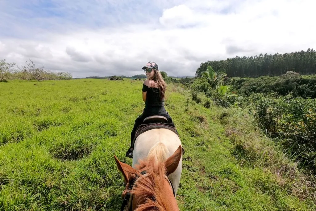 Morning Horseback Adventure Waterfall Swim & Trail Ride