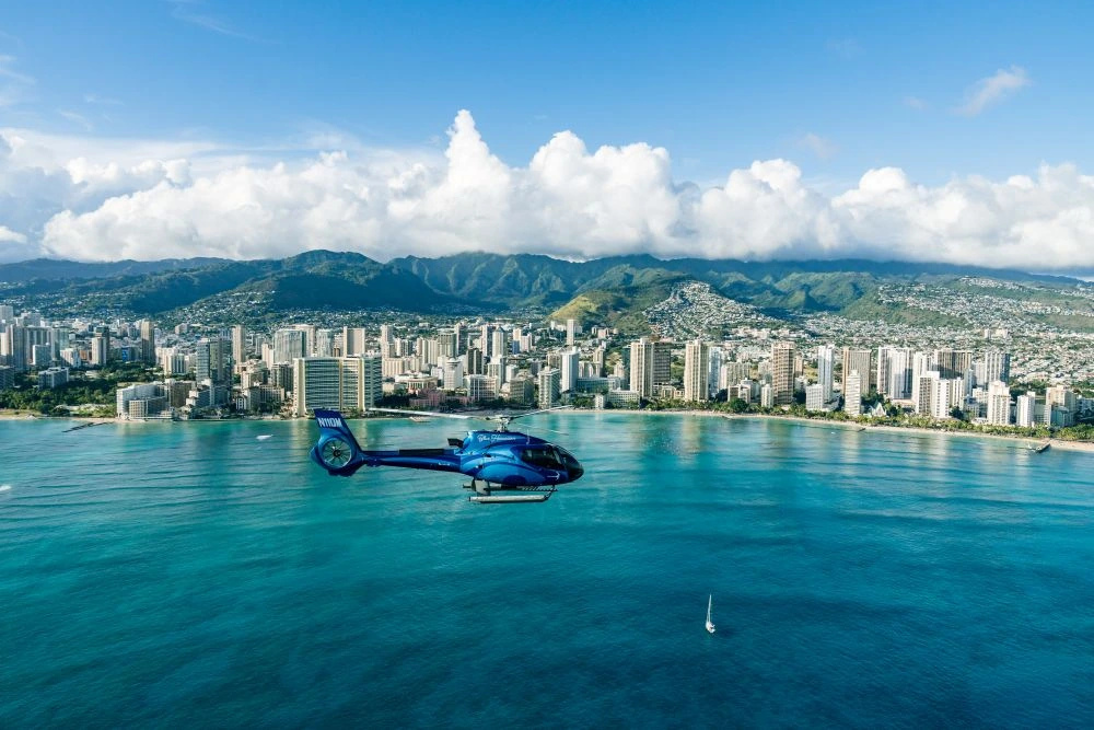 Blue Skies of Oahu Helicopter Tour