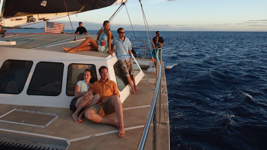 Catamaran Sunset Sail Waikoloa